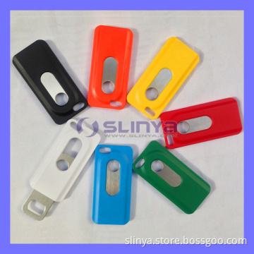 Metal Beer Bottle Opener Case Cover Slide in out for iPhone 5 iPhone 4 4s (CASE-053)